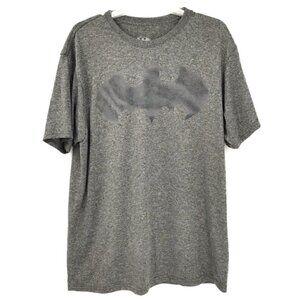 Batman Men's XL Heathered Flexible Gray Tee Shirt